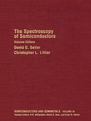cover image of The Spectroscopy of Semiconductors
